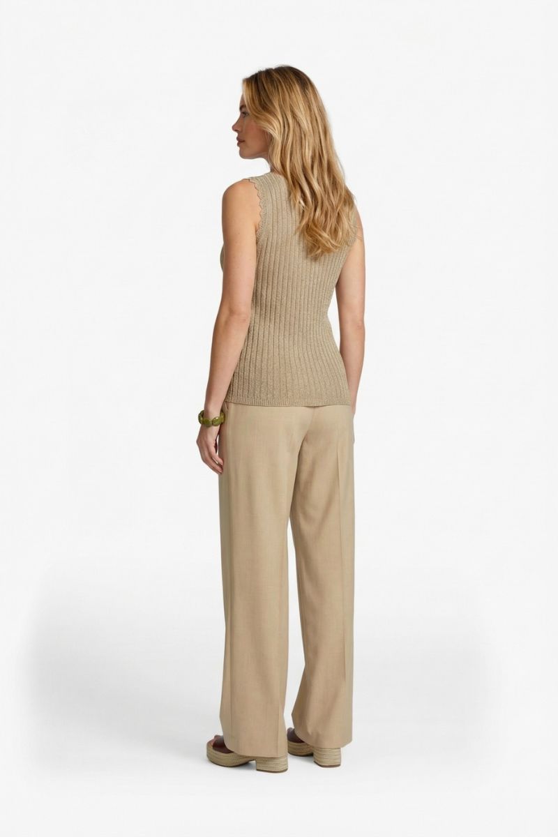 C&S Karita Knit Pullover Khaki | Feliz